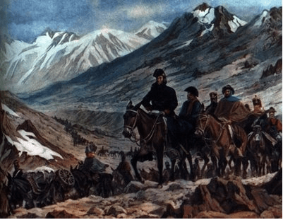 Cruzar la Cordillera de los Andes entre águilas y valles.